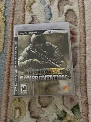 SOCOM Confrontation (Sony PlayStation 3, 2008, PS3) CIB Game, Case, Manual