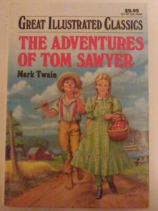 Adventures Of Tom Sawyer By Mark Twain Great Illustrated Classics Ebay