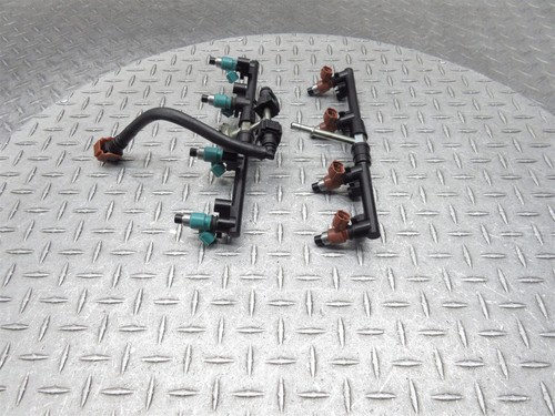 2014 09-14 Yamaha R1 YZFR1 Fuel Gas Petrol Injector Injection Nozzle Rail Pipe - Picture 2 of 8
