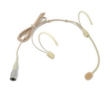 Double Earhook Headset Omnidirectional Microphone for Audio Technica  NEW  