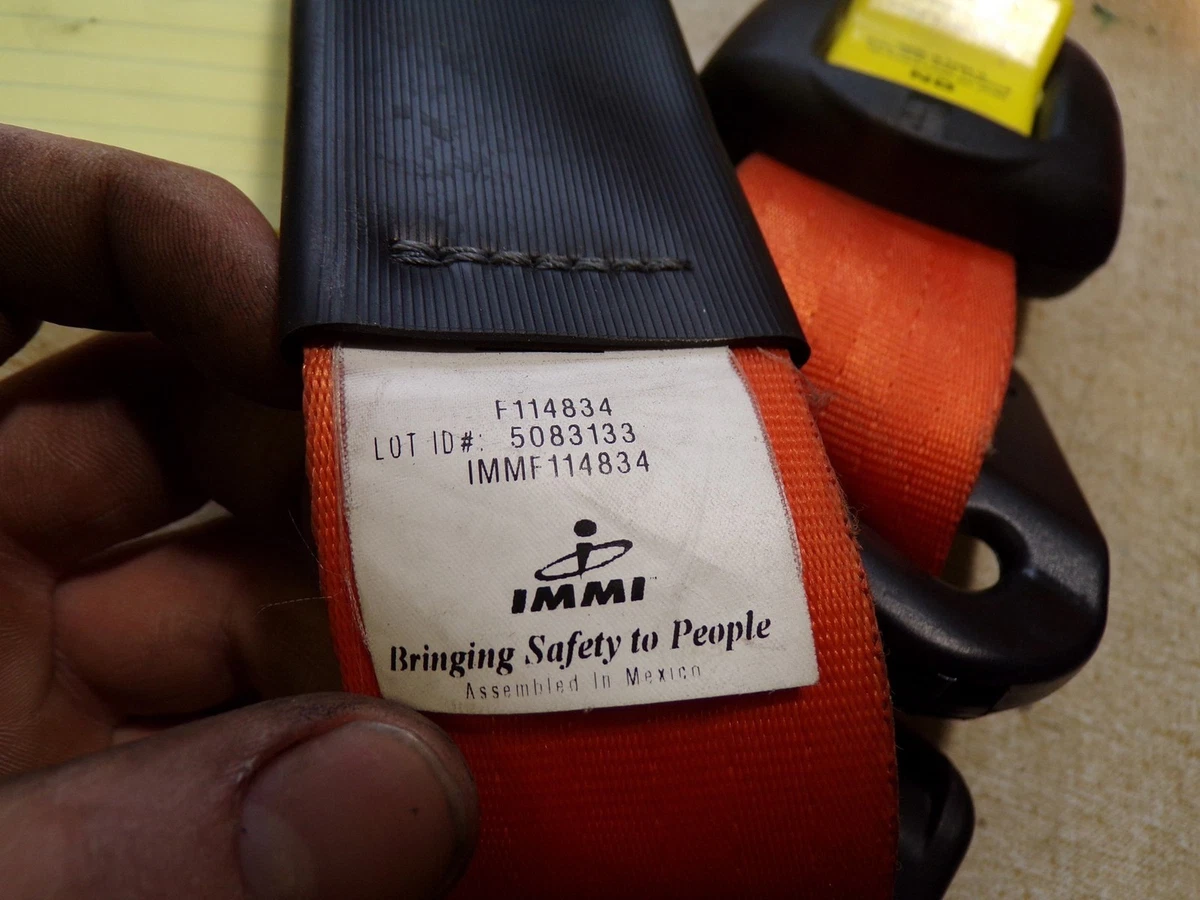 Immi F114834 Red Seat Belt *FREE SHIPPING* | eBay