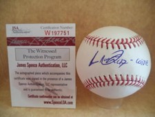 IVAN NOVA - CAINE PITTSBURGH PIRATES SIGNED AUTOGRAPH M.L. BASEBALL JSA W197751