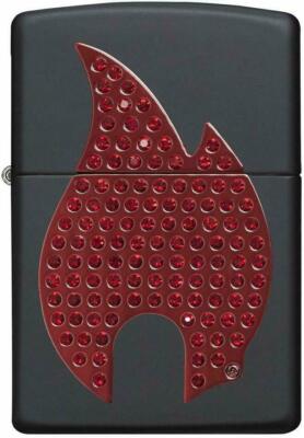 ZIPPO  Bling 3D Flame Emblem   Genial LP 99,95   + 1 Fahne kostenlose Zugabe