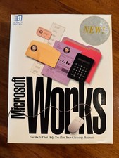 Microsoft Works 2.0 for Widows - Complete Box...