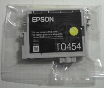 Epson T0454 Yellow Stylus Ink C64 C66 C84 C86 CX1500 CX3500 CX3600 6400 6600 D