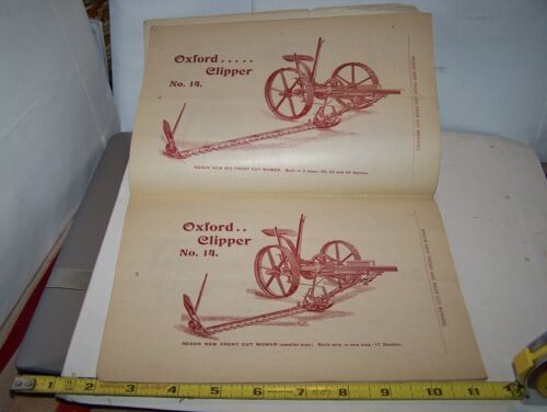 NOXON Company Farm Implement Sales CATALOG Harrow Disc Binder Mower Drill Reaper - Picture 9 of 16