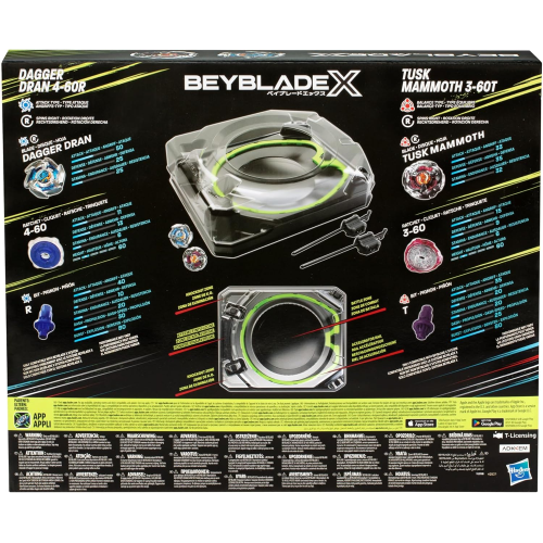 HASBRO F9588 BEYBLADE BATTLE SET, Set da Combattimento Xtreme - Foto 4 di 4