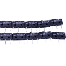 LOT OF 10 CHERRY DB3 MICRO SWITCH 0.1A T85 - 125 -250VAC