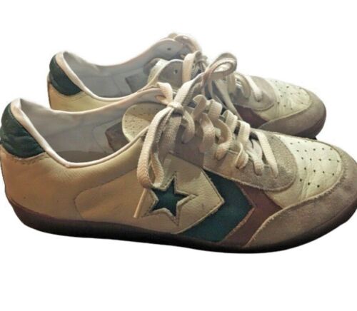 Rhythmic suffering barely Converse One Star Retro Sneaker Leather Shoes Green Gold Women Size 9 Men  7.5 | eBay