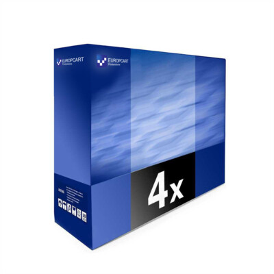 4x Europcart Patrone SCHWARZ f�r OKI Executive 3037-DXN 3037-E