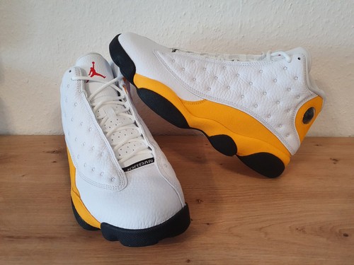 Nike Air Jordan 13 Retro Del Sol US 9,5 EUR 43 DEAD STOCKX - Gelb Schwarz Rot ! - Bild 2 von 9