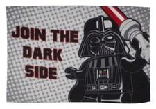 New! Official Lego Star Wars Character Fleece Blanket