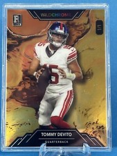 Tommy DeVito 2023 Wild Card WildPaint Promo Gold Parallel #1of1 Pro-Look Mirror