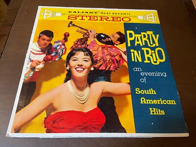 Party in Rio~Dolores Ventura, Carnival orchestra~VG+ Latin easy listen Afro-Cuba