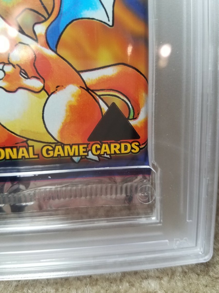 PSA 10 GM MINT 1999 POKEMON BASE SET BOOSTER BLACK TRIANGLE