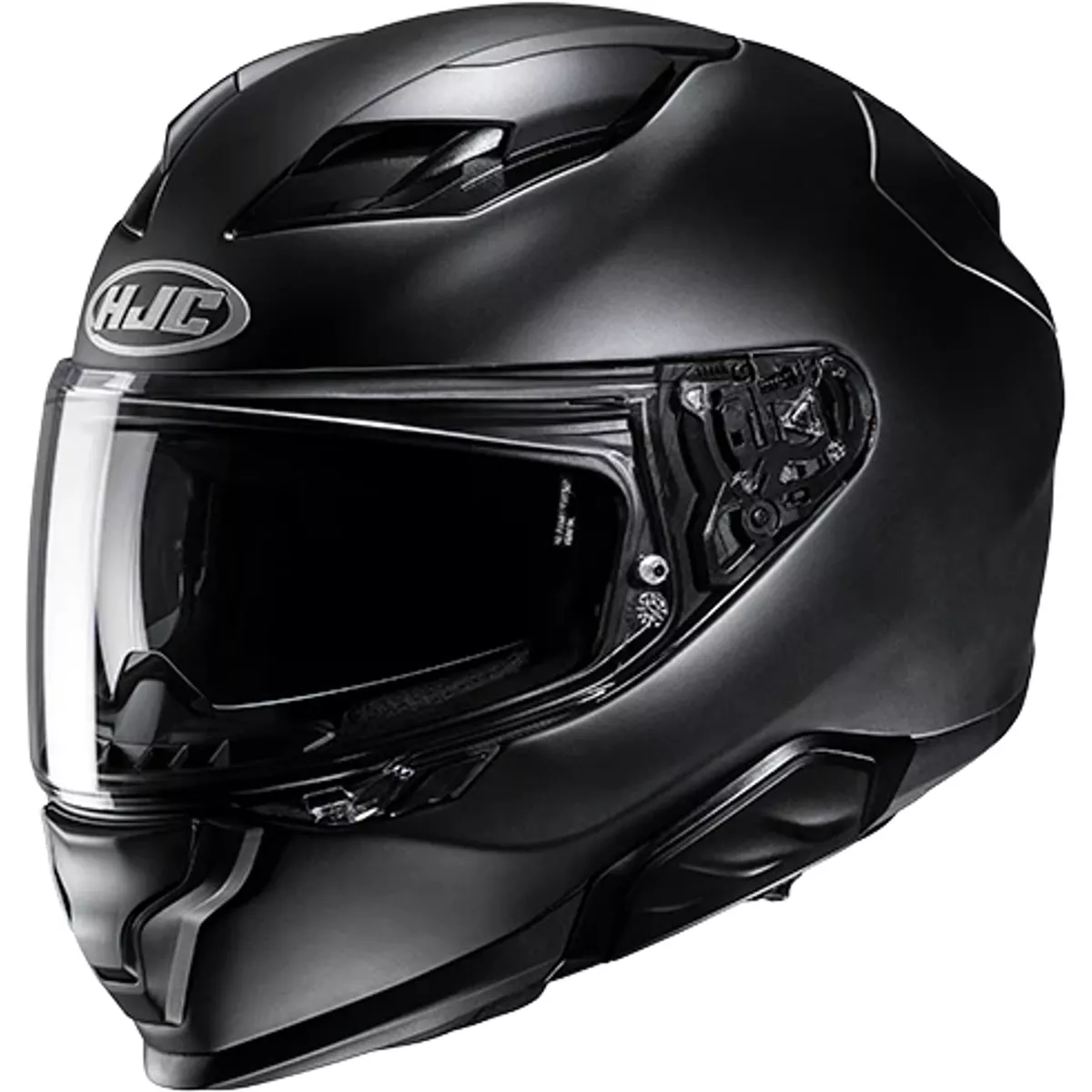 HJC Motorrad Helm XL F71 Solid Fiberglas Integralhelm schwarz