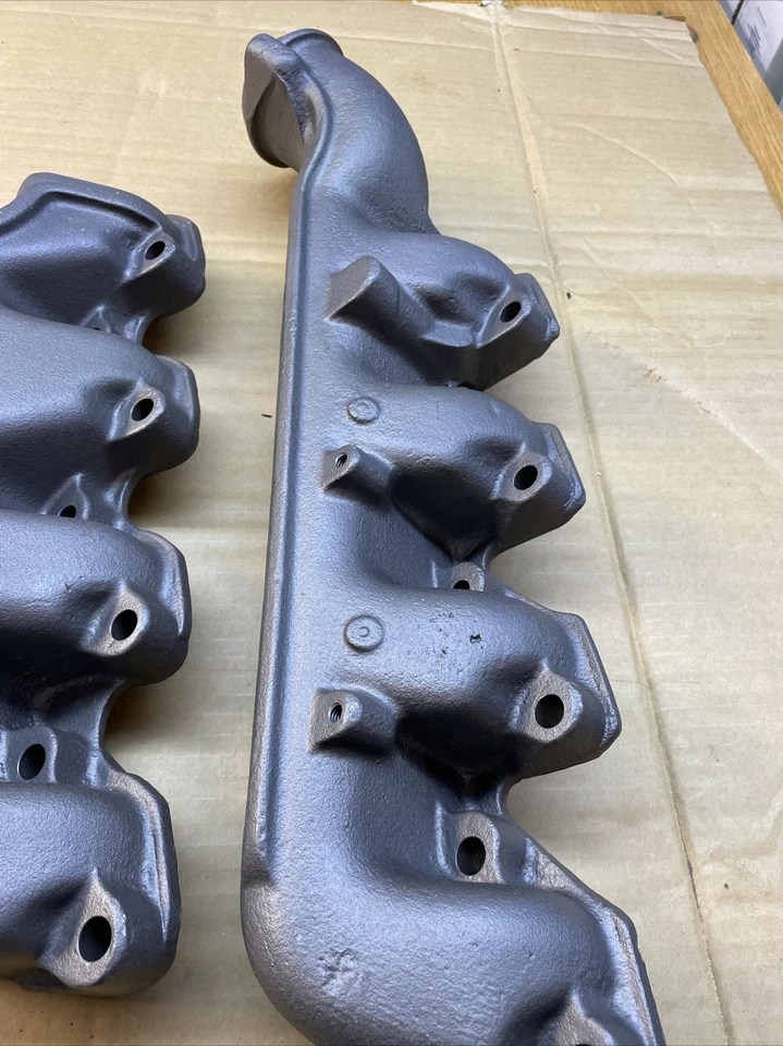 Ford Mustang Mercury Cougar Boss 302 1969 1970 colectores de escape de hierro fundido C9Ze Foto 3 de 4