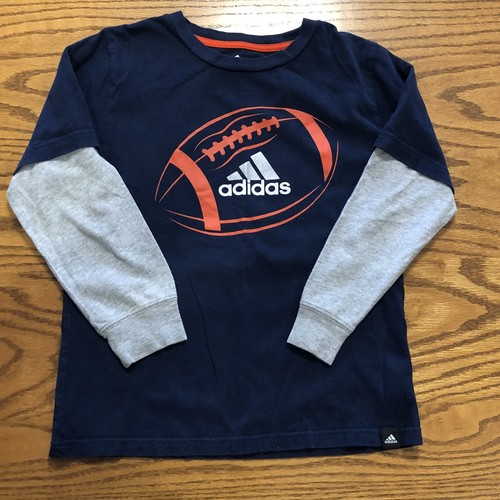 ADIDAS Puma Flannel Waffle Huge 8 Piece LOT Youth size 7 Boys Long Sleeve - Picture 4 of 12