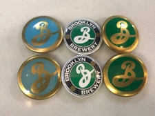 Brooklyn Brewery 1” Metal Pin - Craft Beer Collector Pieces - 3 Types
