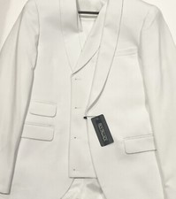 Suit / Vest / White / 7 Colors / Slim Fit / New NWT 34 to 54 Reg - Short - Long