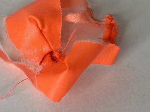 1960s Vintage Barbie TNT Orange Swimsuit Bikini Briefs Bottoms MOD, Mesh Suit - Picture 17 of 18