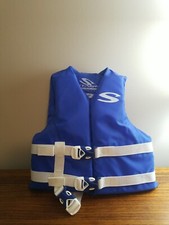 Stearns Child Sport Vest Size 30 to 50 Pounds Flotation Aid Type III PFD NWOT