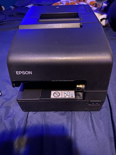 Epson TM-H6000V M253B NETWORK USB Thermal Receipt Slip POS Printer TESTED NO PS - 第 2/4 張圖片