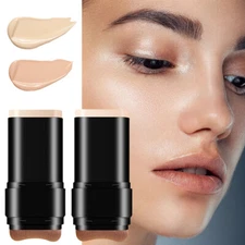Foundation Stick Natrual Eraser Foundation Stick Solid Concealer CreamWithBrus