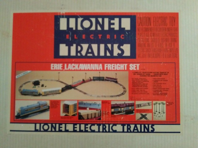 lionel erie lackawanna train set