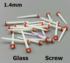 200Pcs Dental Glass Fiber Post Teeth Restorative Core Crown Build-Up Screw 1.4mm