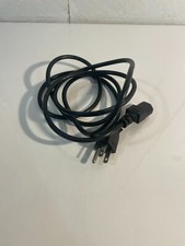 3-Prong Trapezoid Computer Power Cord Universal PC Printer Standard 6ft Cable