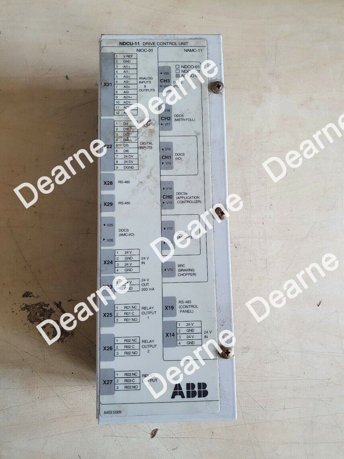ABB Drive Control Unit NDCU-11 Used