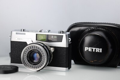 Petri 7s mit 45mm f2,8 in neuwertigem Zustand ohne Karton Arbeitslichtmesser