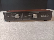 Archer Video Selector Switch 15-1261 Coaxial TV Cable Aux Radio Shack NOT TESTED