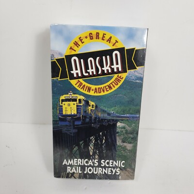 THE GREAT ALASKA TRAIN ADVENTURE ANCHORAGE SEWARD FAIRBANKS (2 VHS