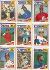 Revco 1988 Topps League Leaders 33 Card Baseball Set Nolan Ryan Kirby Puckett