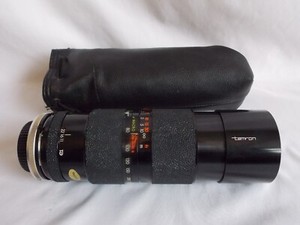 Tamron Zoom Macro 80-250mm F3.8~4.5  62mm Lens with bag