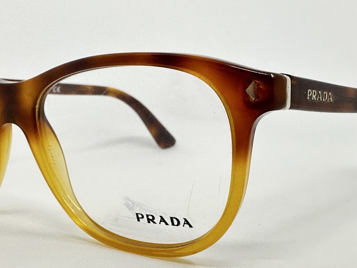 NEW PRADA VPR 17R TKU-1O1 Havana Opal Yellow 54.19.145 