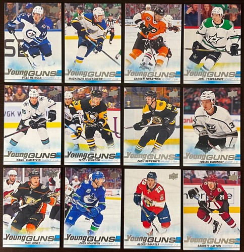 2019-20 Upper Deck Series 1 + 2 12 Card Young Guns Rookie Lot!!!!! (Lot A)