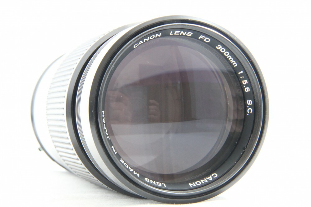 Canon FD 300mm f 5.6 f/5.6 S.C SC Telephoto Prime MF Lens from