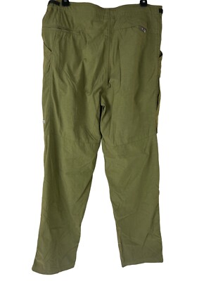 REI Men Nylon Green Outdoor Hiking Pants Size M Medium 31'' Inseam