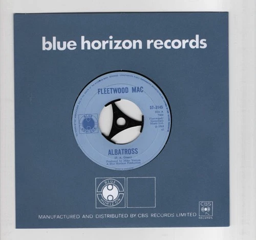 FLEETWOOD MAC - 'Albatross' 7" 45rpm BLUE HORIZON VG/M 1968 (57-3145)