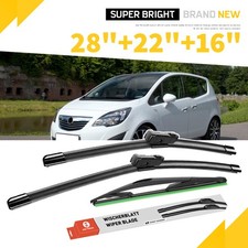 Scheibenwischer Vorne + Hinten Für Opel Meriva B Großraumlimousine 2010-2017