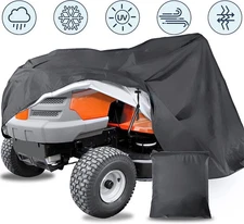 82 x 47 in Heavy Duty Riding Lawn Tractor Mower Cover Waterproof UV Protector