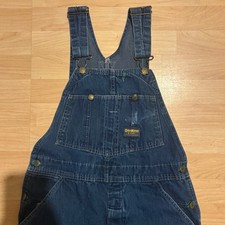 Vtg 70s OshKosh B gosh Vestbak Denim Overalls USA Vestbak UNION MADE