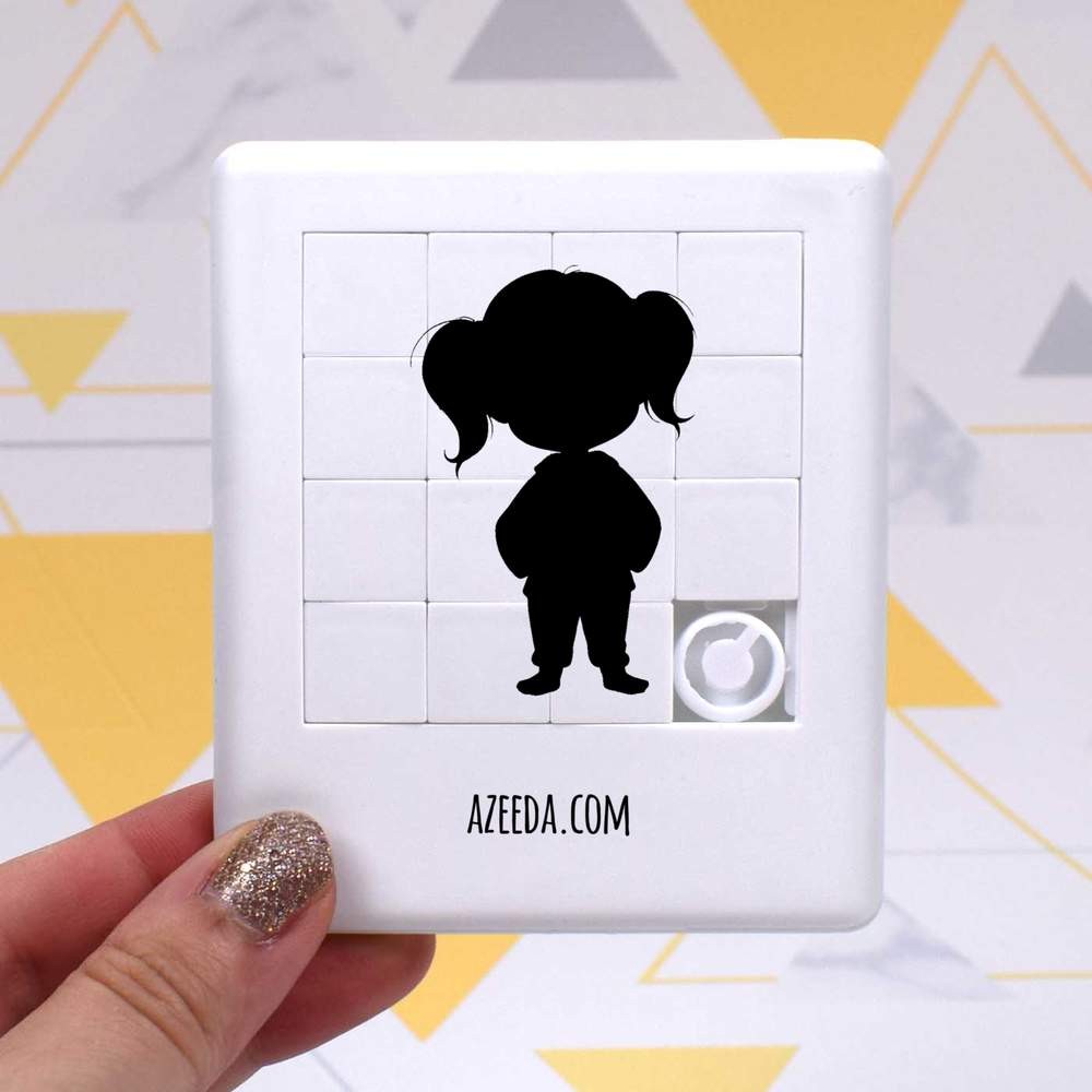 'Little Girl Silhouette' Sliding Puzzle (PZ00035487)