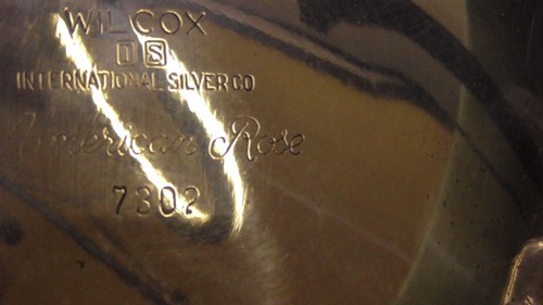 Caffettiera/tè Wilcox International Silver American Rose 7902 - Vintage - Foto 9 di 18