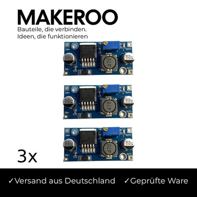 3x LM2596S DC-DC Wandler - Step Down Spannungsregler 1,25V- 35V