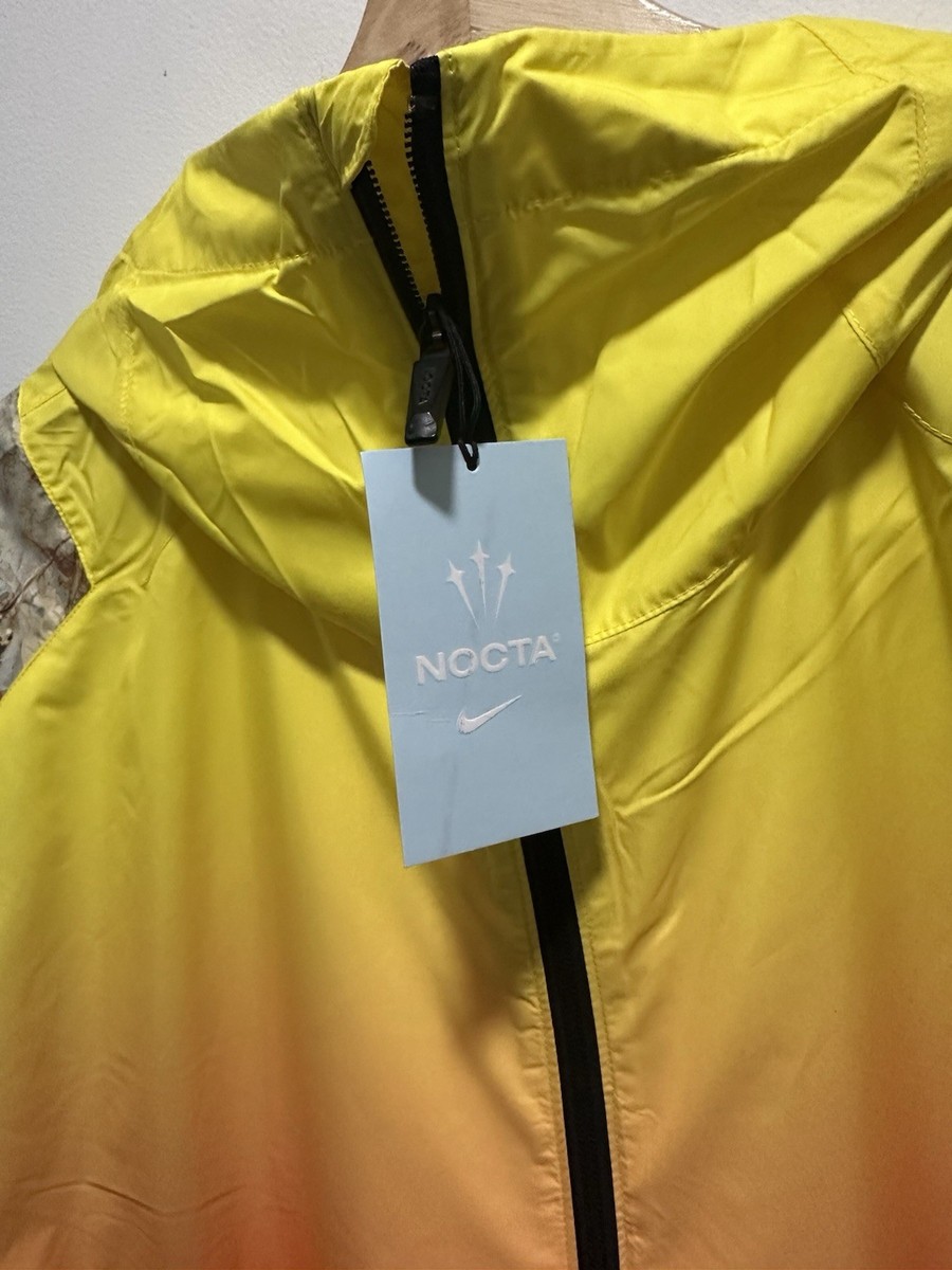 Nike NOCTA Jacket Mens Large Pullover Mountain View Camo Forza