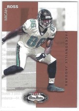 Micah Ross 2002 Fleer Box Score Rising Stars #160 Jacksonville Jaguars Rookie